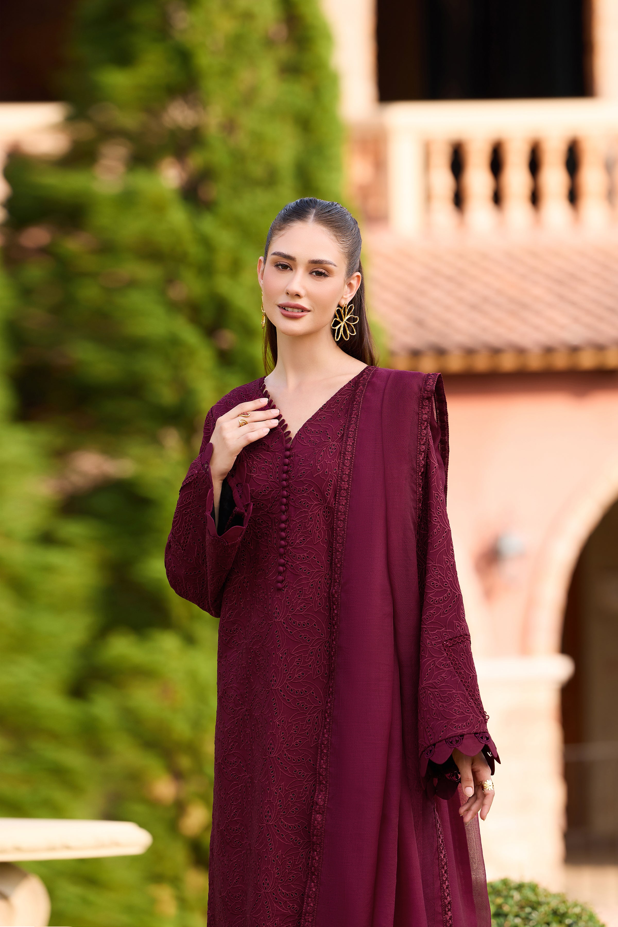 Autumn Maroon