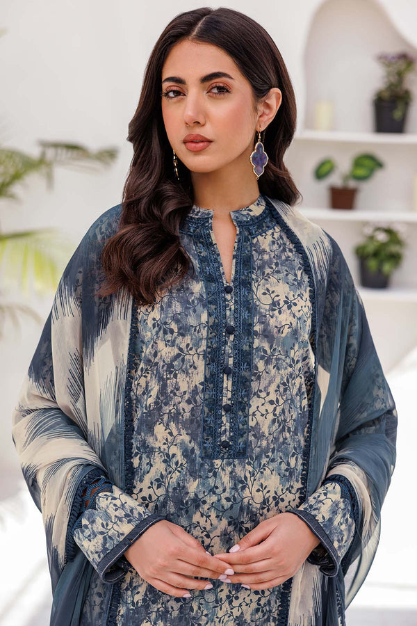 Farasha | Printed Essentials | EBONY PASSION