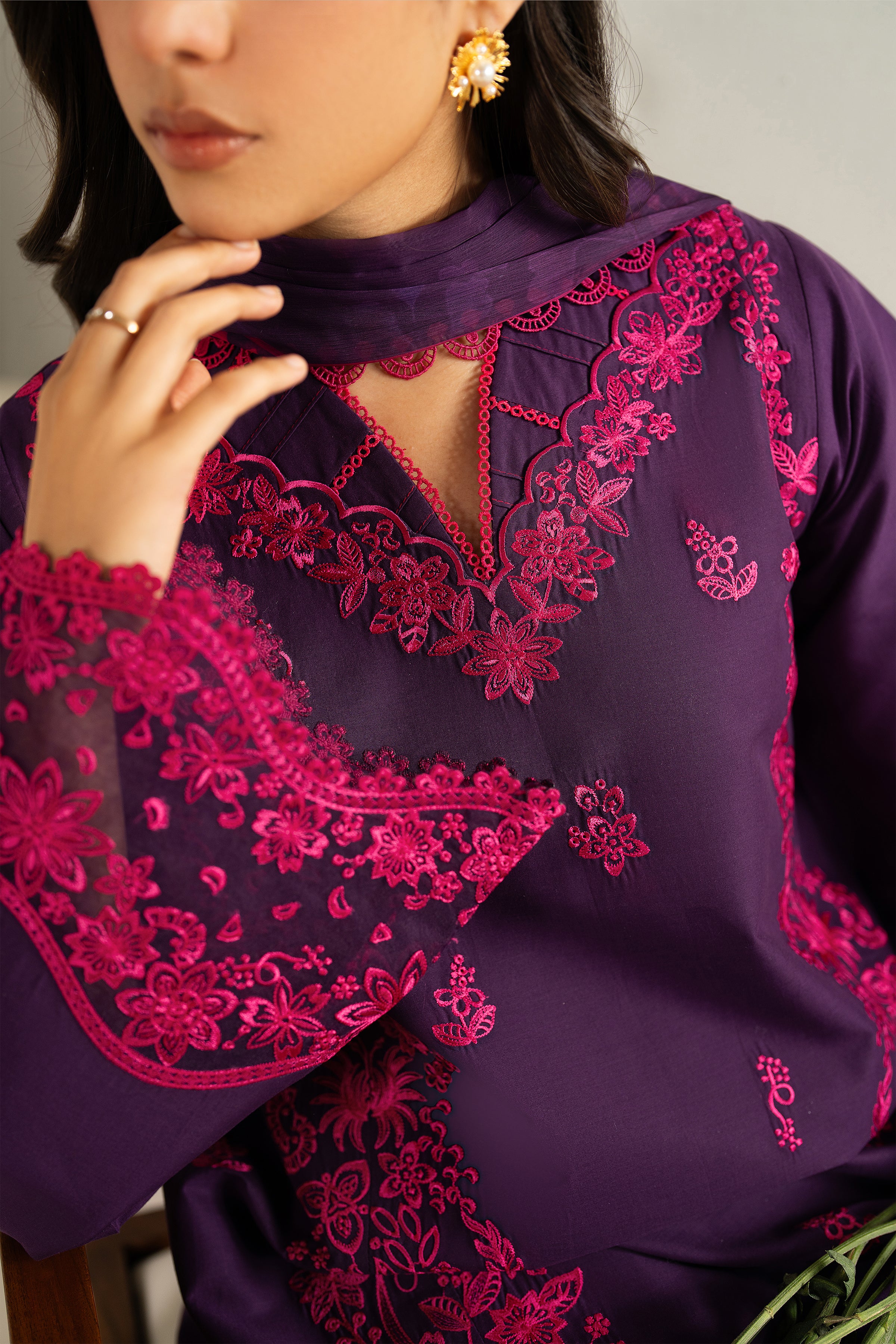 Magenta Silk