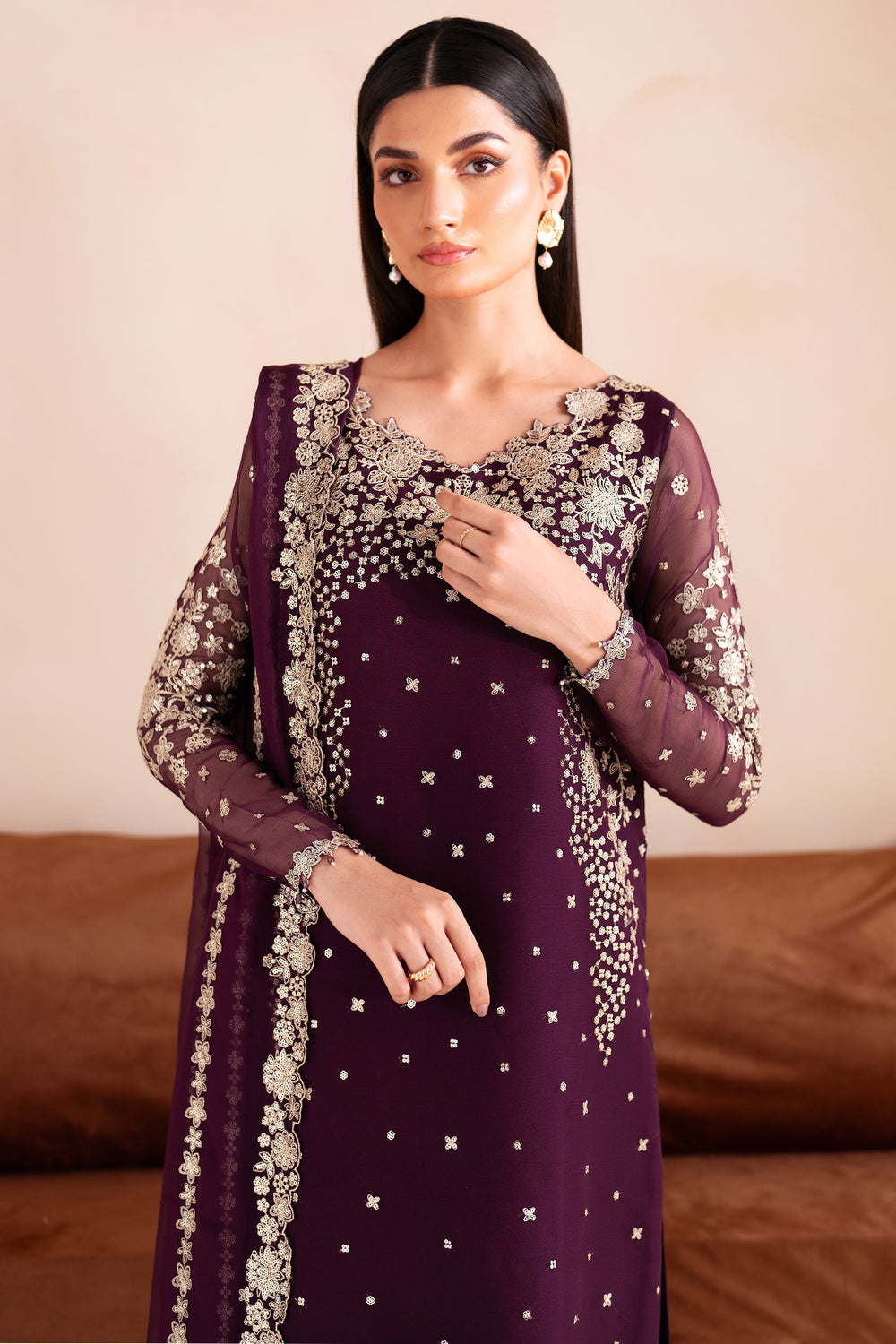 Mulberry La Toscana By MUSHQ - 3 piece Unstitched