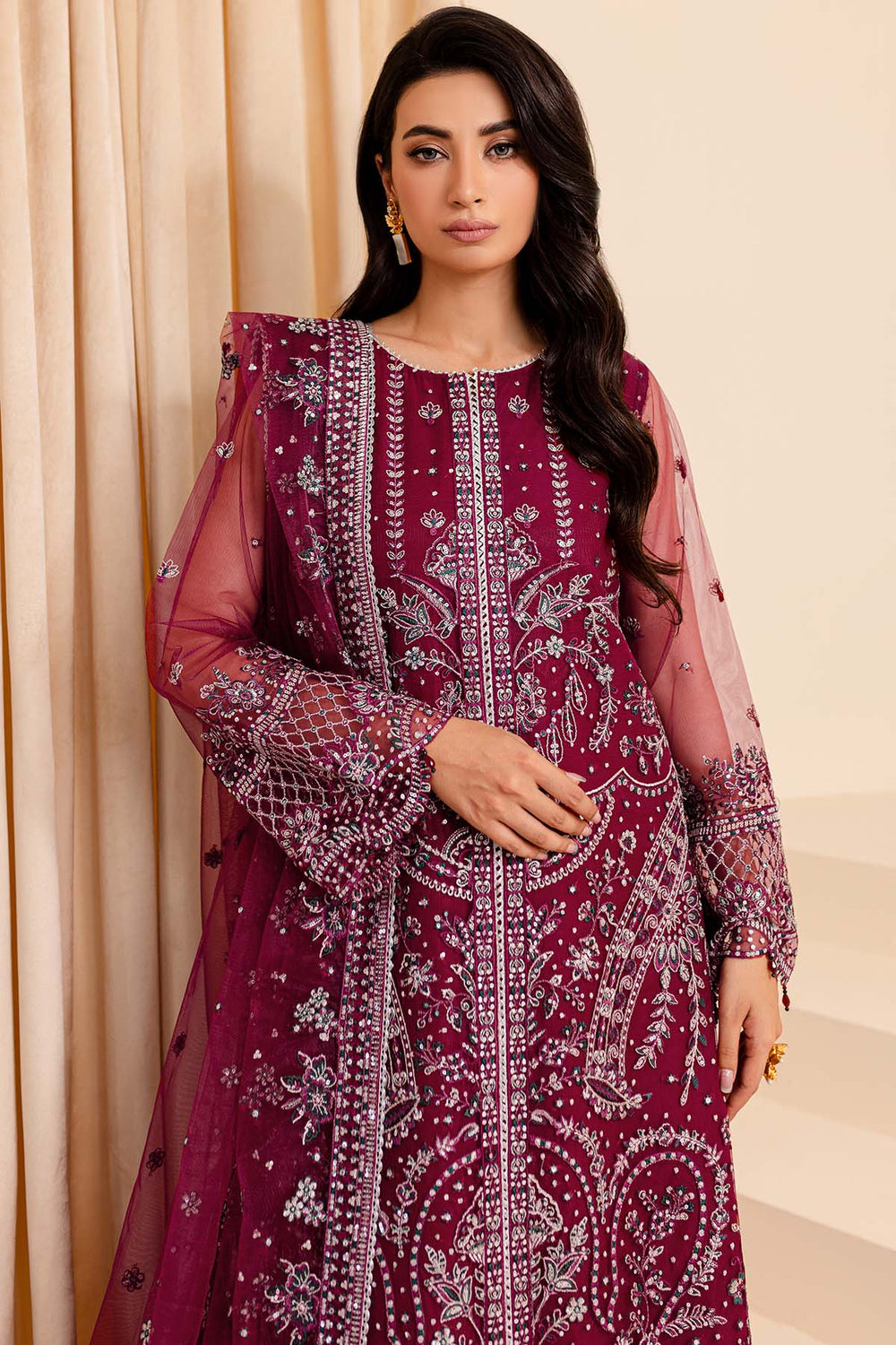 Buy Pakistani Embroidered Kameez & Frock Online | Farasha