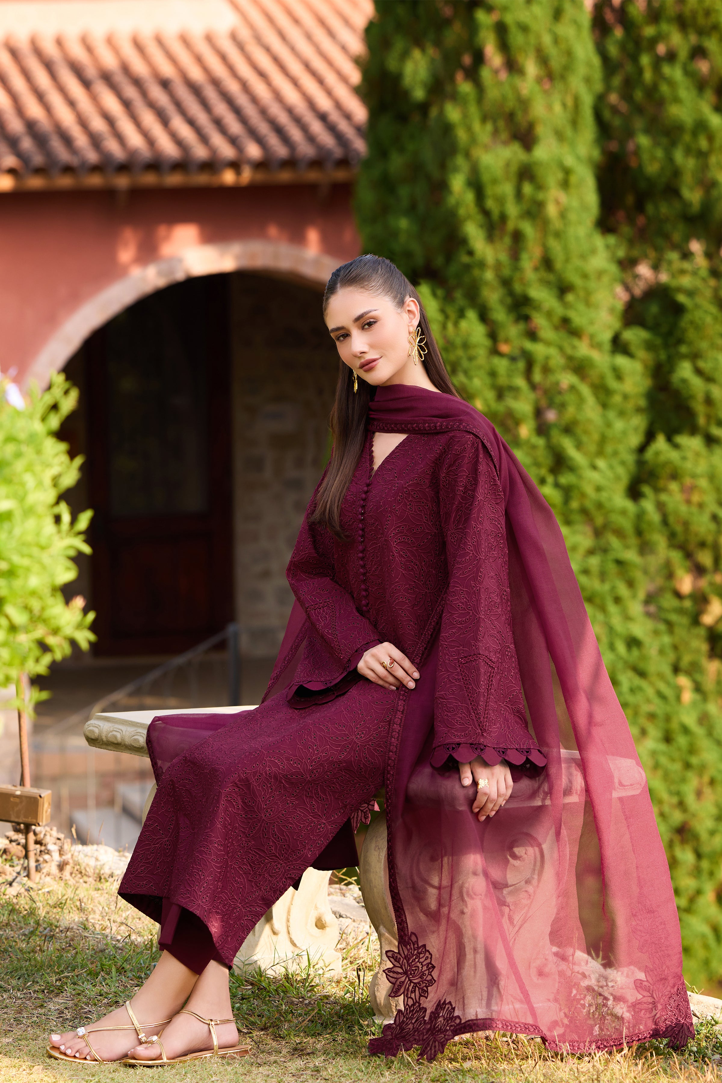 Autumn Maroon