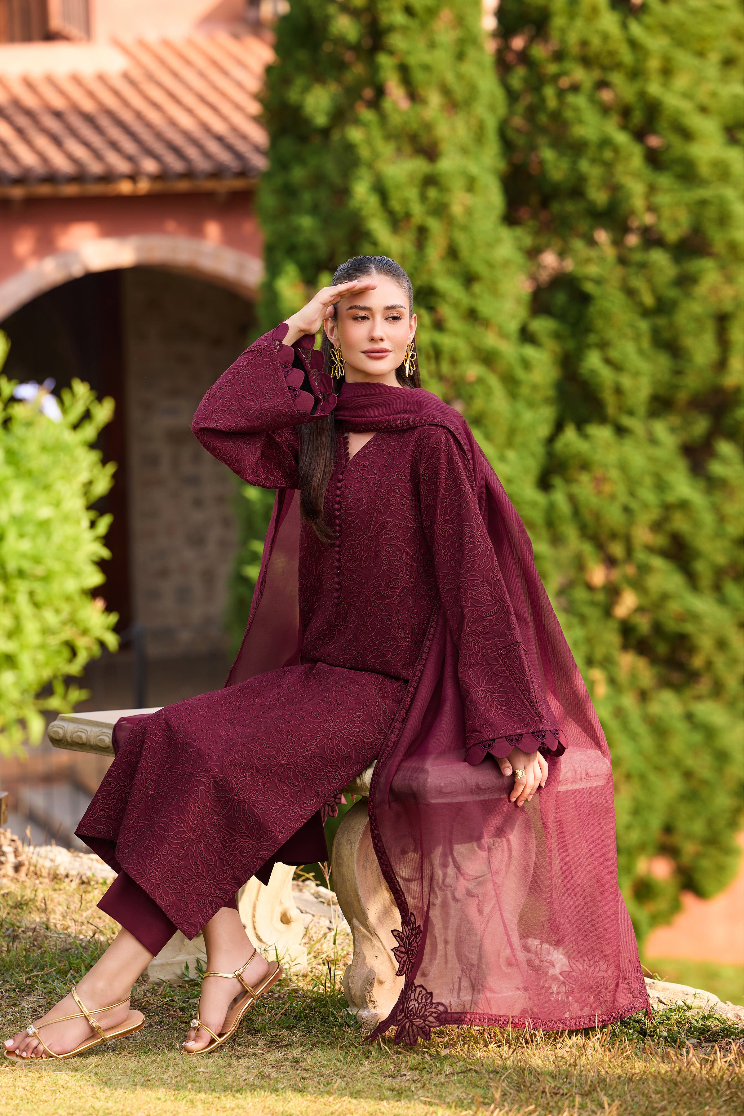 Autumn Maroon