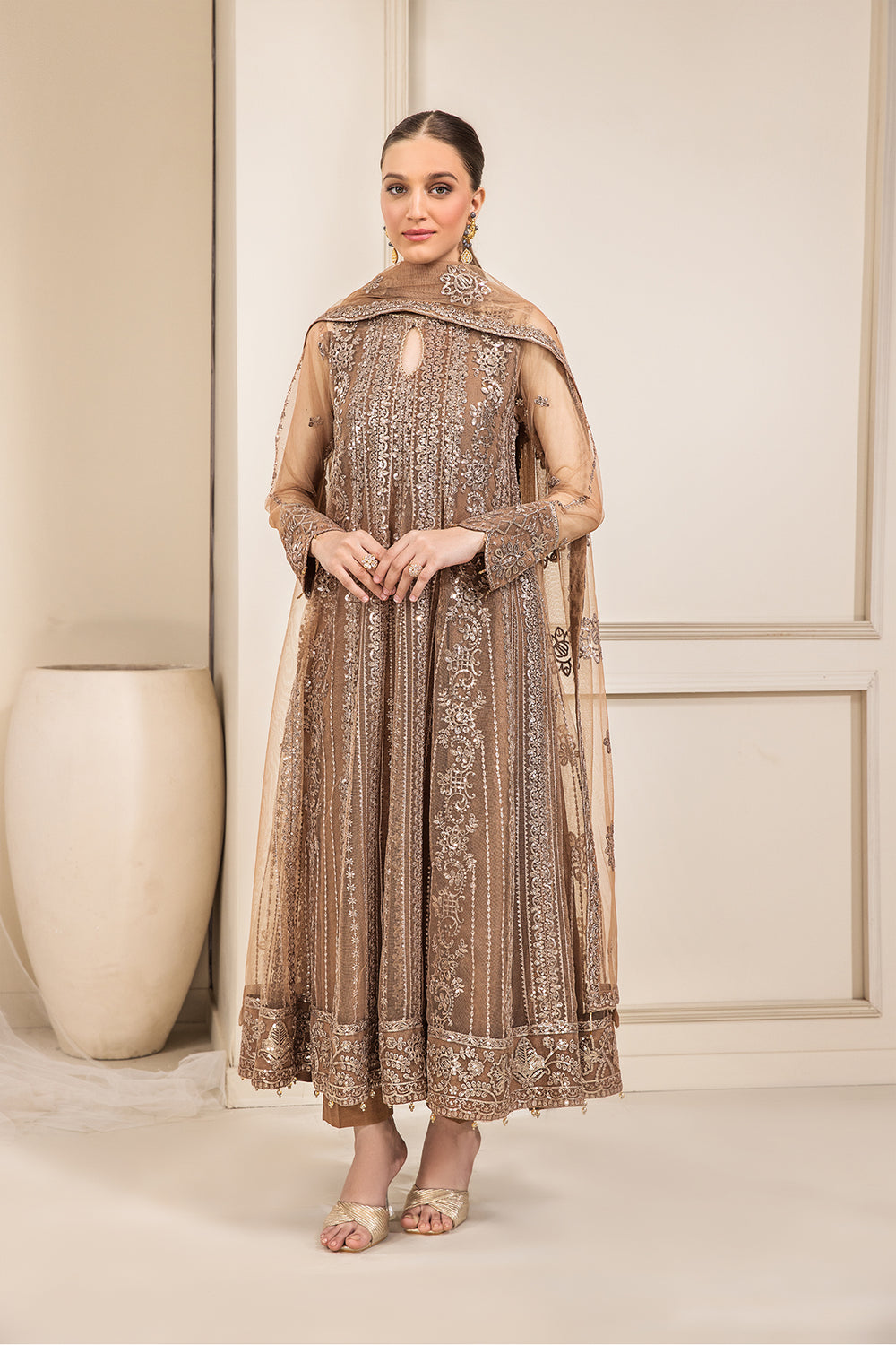 Moonlit Whisper Sari main image 1